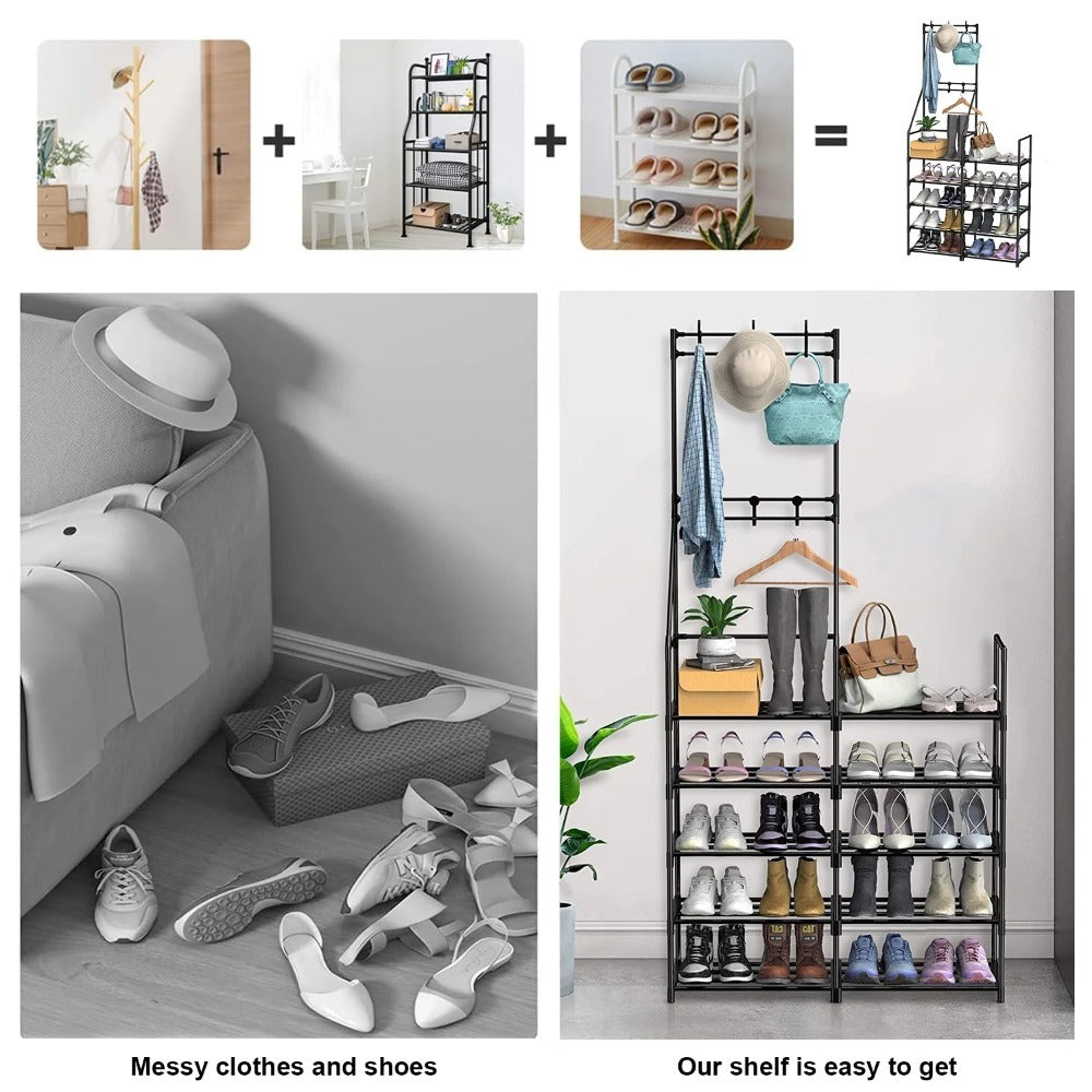 Viva Duo Étagère Coat & Shoe Rack