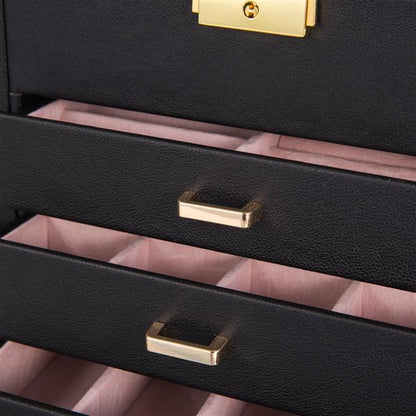 Viva Elite Quintessa Double-Opening 5-Layer Jewelry Chest – The Future of Layered Luxury