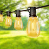 High-Voltage S14 Light String – Weatherproof Outdoor LED String Lights for Patio, Backyard & Commercial Use