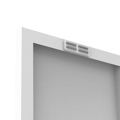 Modern 2-Door Shoe Cabinet – Sleek Corner Storage Unit for Smart Living