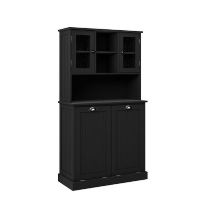 2-Compartment Laundry Cabinet with Tilt-Out Baskets | Viva