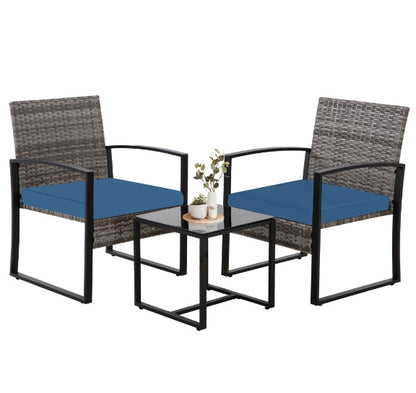 Luxury Grey Rattan Sofa | Elegant Outdoor & Indoor Seating