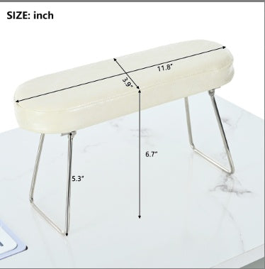 Viva Belle Époque Marble Manicure Table