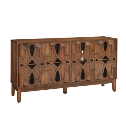 Viva Storage Series: 60.5” Mid-Century Modern Buffet Sideboard