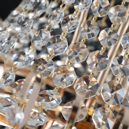 Golden Crystal Chandelier – The Ultimate Statement of Luxury for Your Home