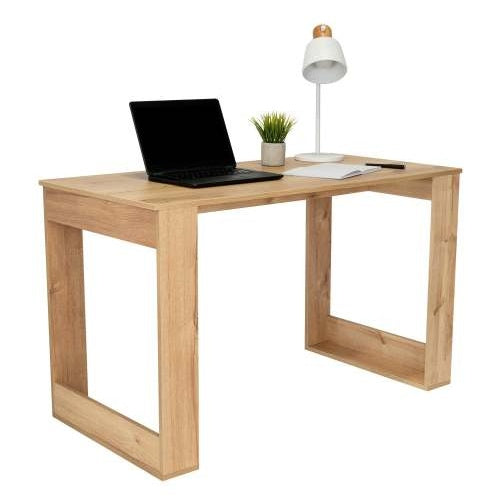 Viva Atelier Lacey Smokey Oak Rectangle Computer Desk