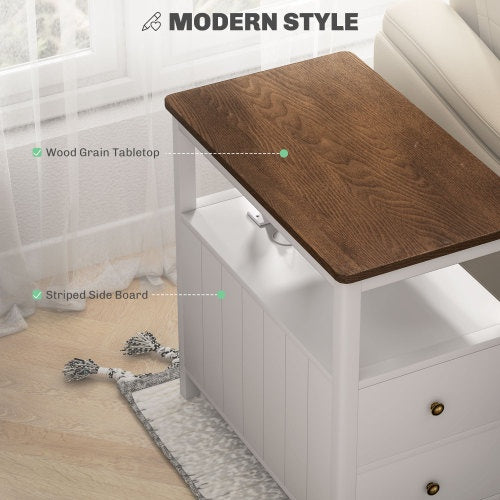 Viva Meridian Collection: The Meridian Charge & Stow End Table