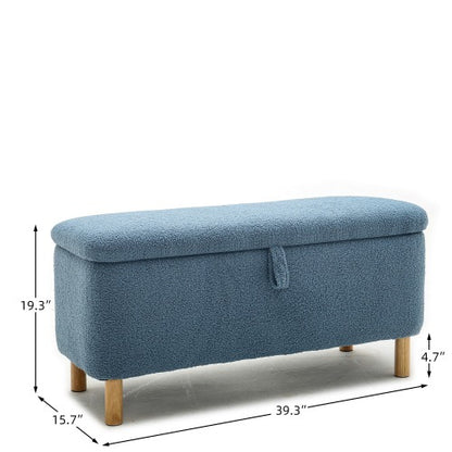 Viva Isolde Upholstered Storage Ottoman & Entryway Bench