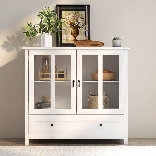 Viva Marigold Double-Glazed Buffet Lockers
