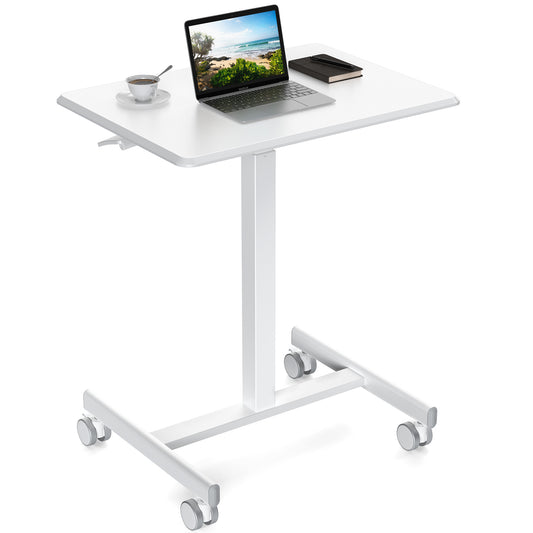 Viva Smart Living Collection: Rolling Adjustable Laptop Cart & Overbed Table