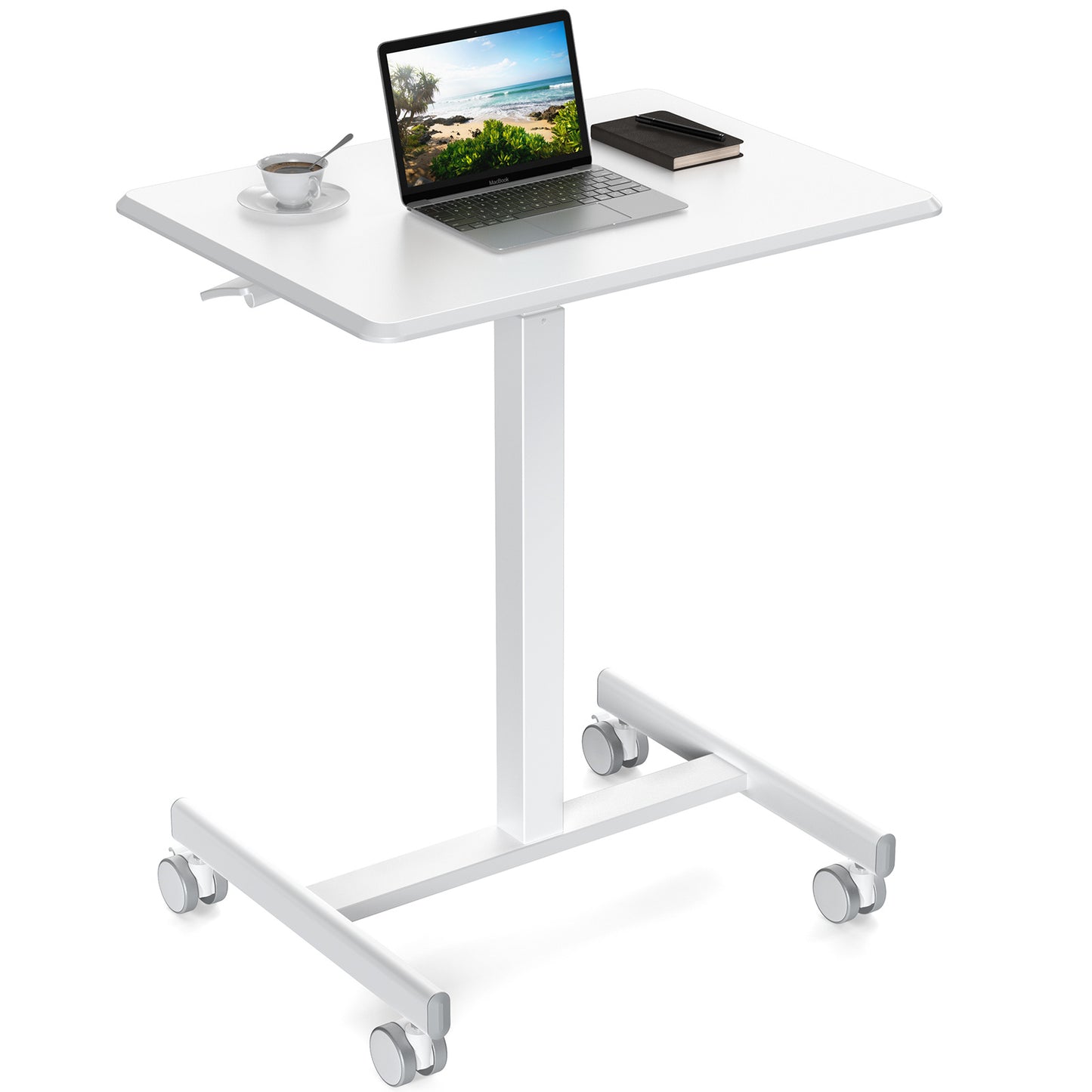 Viva Smart Living Collection: Rolling Adjustable Laptop Cart & Overbed Table