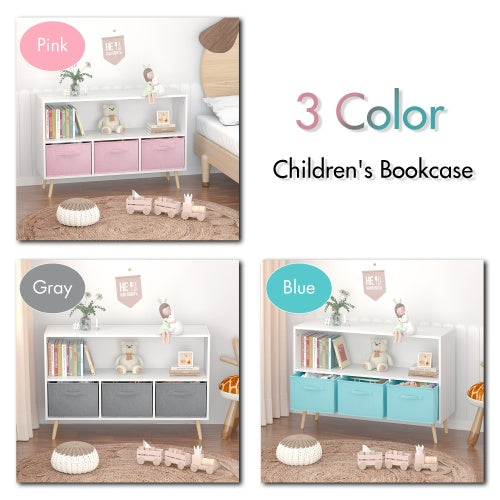 Viva Aurora Collection: Viva Aurora Kidshelf Fiberboard Bookshelf