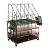 Simple Three-tier Vertical Rack. It Can Subtly Change The Corner Of The Living Room. It Can Sort And Store Debris In An Orderly Manner, Making Better Use Of Space