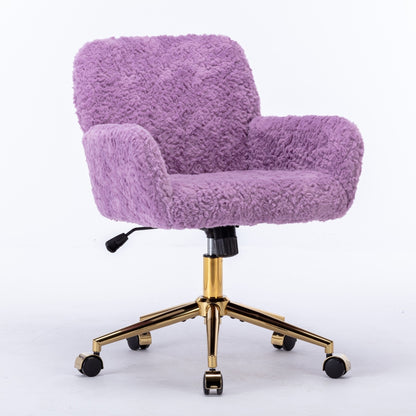 Viva Elite Luxe Faux Fur Executive Chair – The Future of Workspace Opulence
