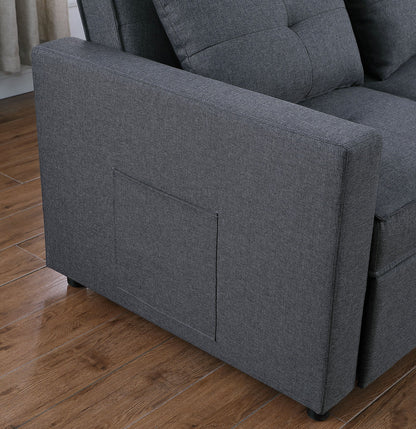 Viva Smart Living Collection: Linen Convertible Sleeper Sofa