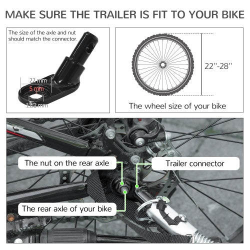 Viva Luxe Rover Green Pet Trailer & Stroller
