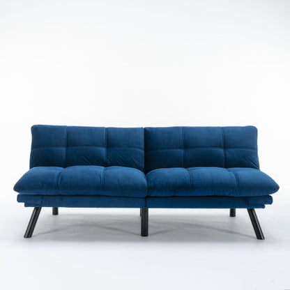 Viva Urban Comfort Collection: Navy Blue Convertible Sofa Bed