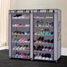 Viva Entryway Collection: 6-Tier Double-Row Shoe Cabinet