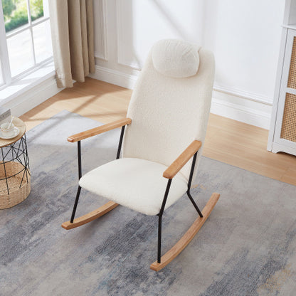 White Modern Rocking Chair | Viva