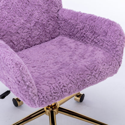 Viva Elite Luxe Faux Fur Executive Chair – The Future of Workspace Opulence