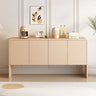 TREXM Minimalist 60L Sideboard With 4 Doors & Rebound Device For Living Room