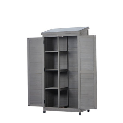 Gray Outdoor Storage Locker | Viva