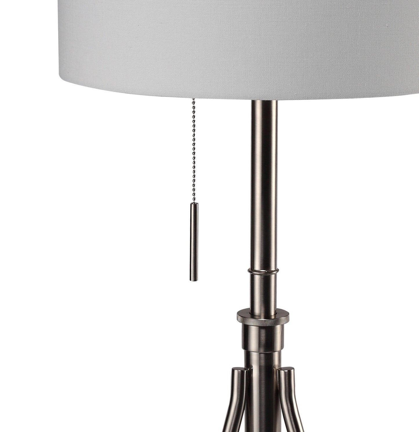 Viva Elite Adjustable Tripod Floor Lamp with KD Fabric Shade