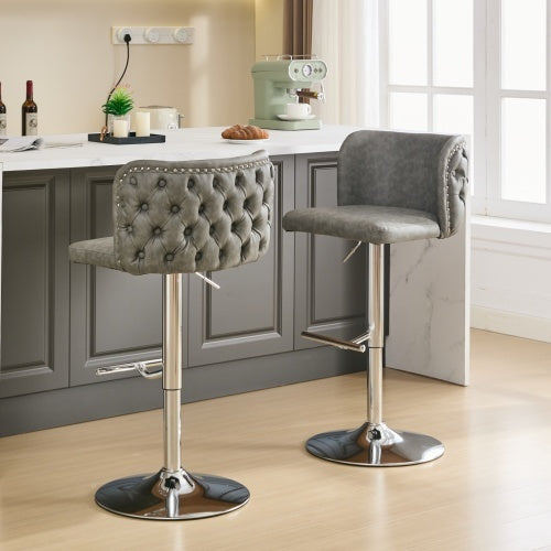 Viva Elite Élan Noir Swivel Bar Stool – The Future of Elevated Seating Architecture