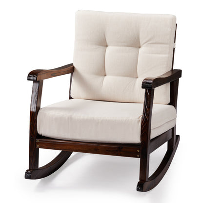 Cedar Cloud Rocking Chair with Detachable Cushion | Viva