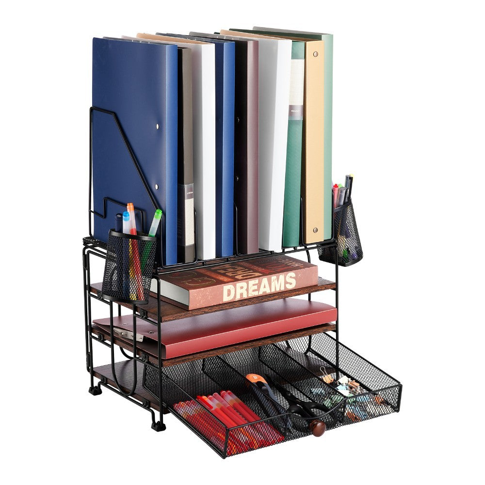 Simple Three-tier Vertical Rack. It Can Subtly Change The Corner Of The Living Room. It Can Sort And Store Debris In An Orderly Manner, Making Better Use Of Space