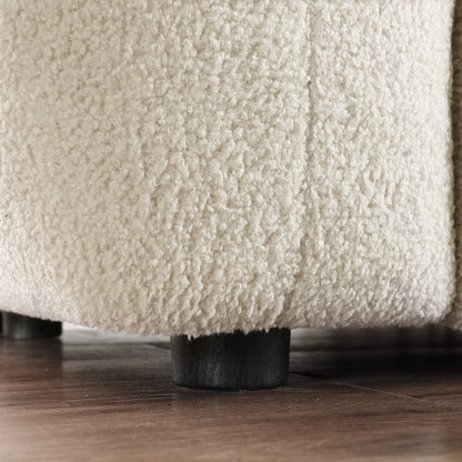 Viva Smart Living Collection: Bouclé Marshmallow 3‑Seater Sofa