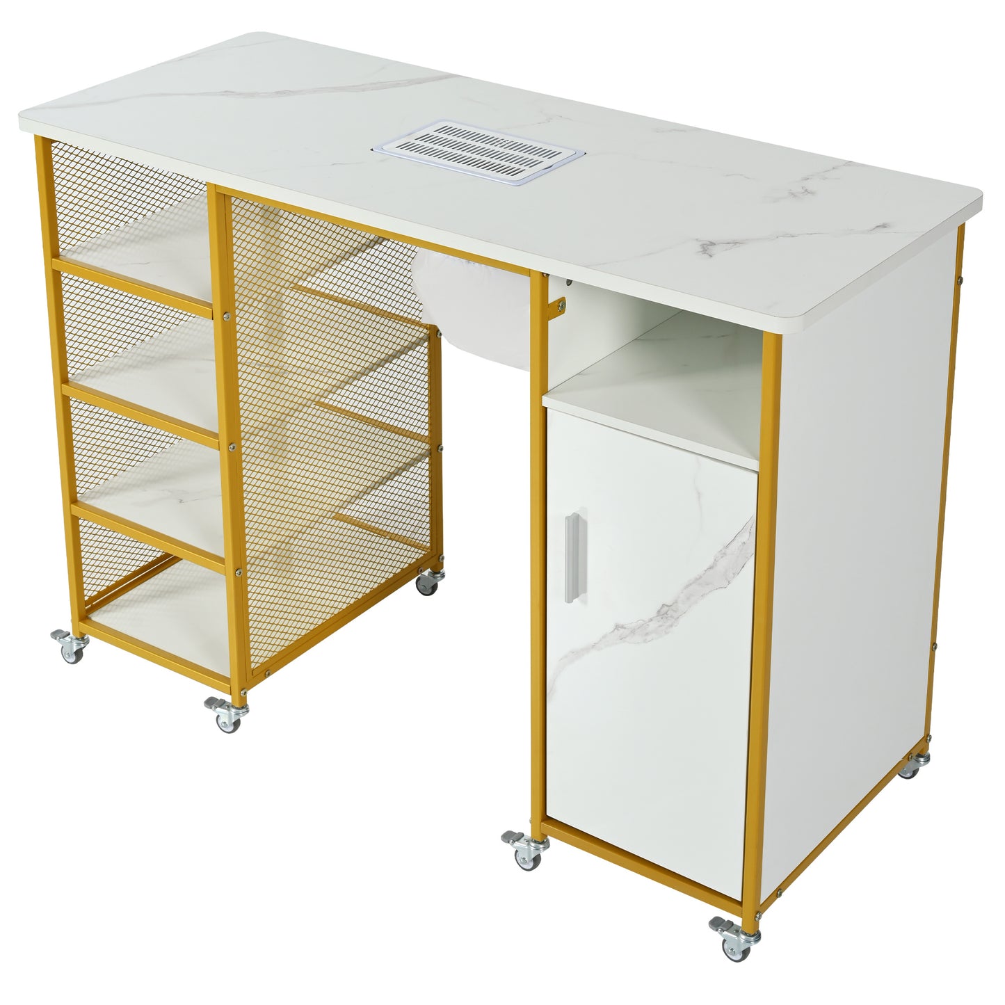 Viva Belle Époque Marble Manicure Table
