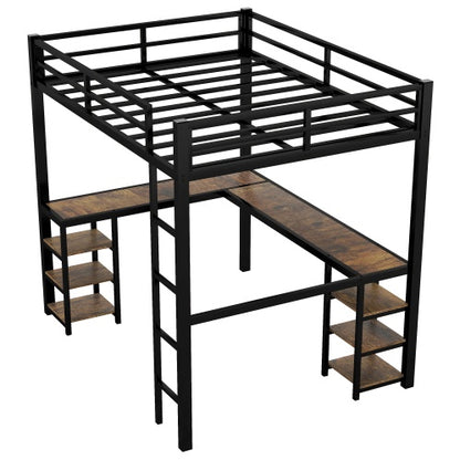 Viva Atelier Collection: The Orion Atelier Metal Loft Bed