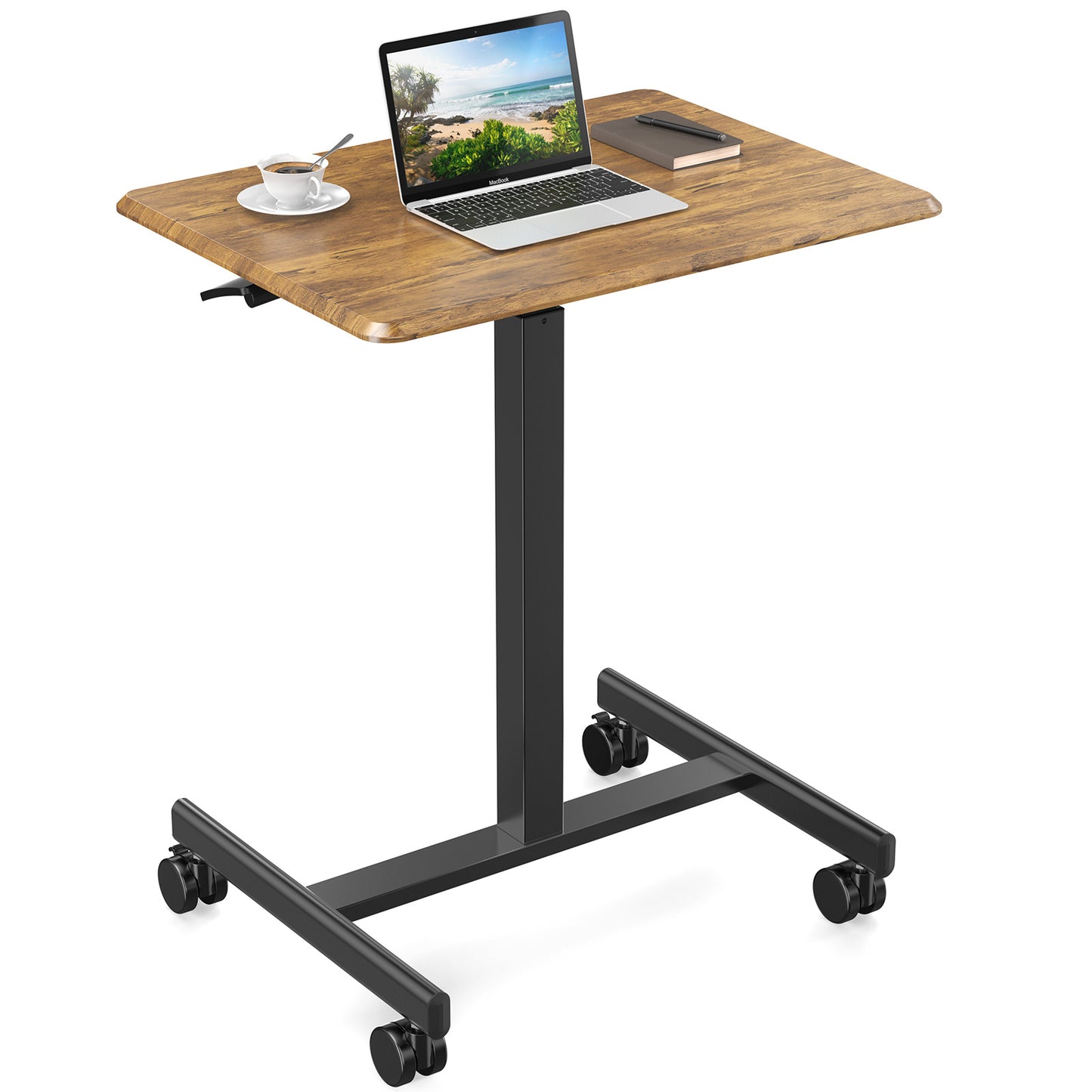 Viva Smart Living Collection: Rolling Adjustable Laptop Cart & Overbed Table