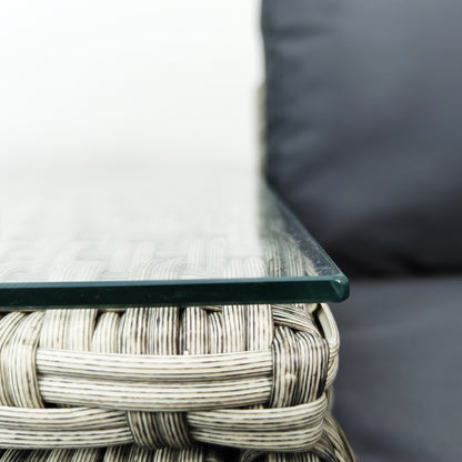 The Viva 5-Piece Outdoor Wicker Sofa Set – Alfresco Living, Redefined