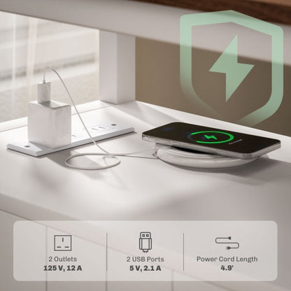 Viva Meridian Collection: The Meridian Charge & Stow End Table