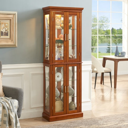 Viva Smart Living Collection: The Celeste Curio Display Cabinet