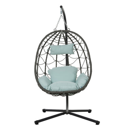 Luxury Hanging Egg Chair with Stand – The Ultimate Relaxation for Your Home