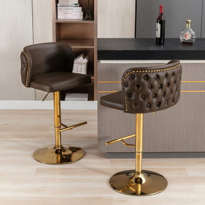 Viva Elite Élan Noir Swivel Bar Stool – The Future of Elevated Seating Architecture