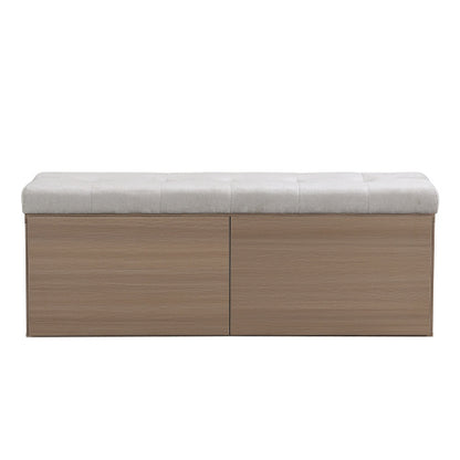 Viva Essentials: 49-Inch Storage Table & Footstool – Where Function Meets Fashion