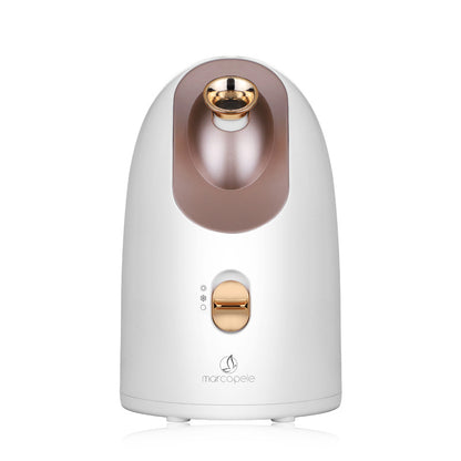 facial steamer in a modern home setting