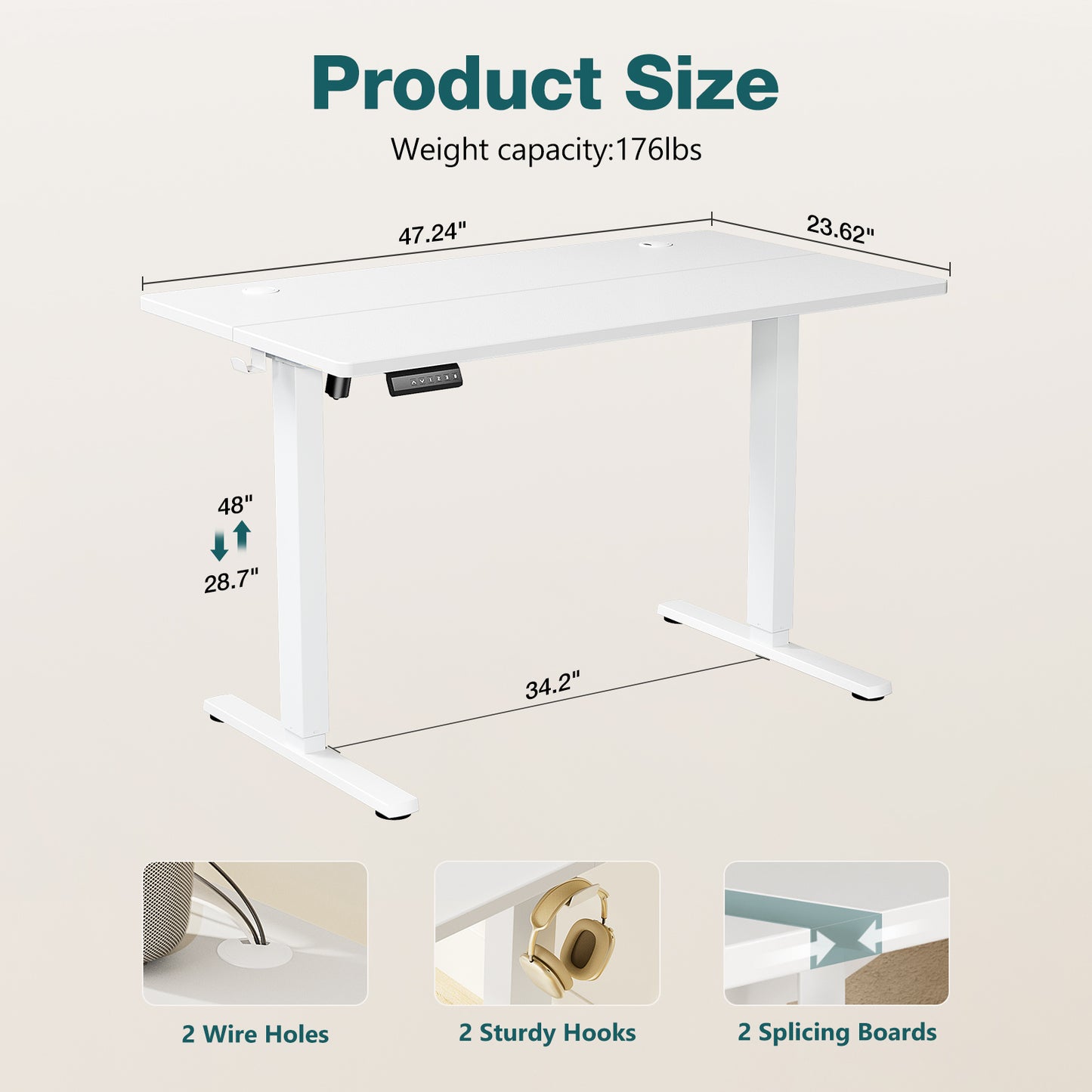 Viva Pivot Collection: Viva Pivot ErgoLift Height-Adjustable Table