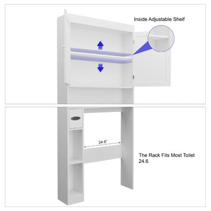 Viva Elite Farmhouse Bathroom Cabinet – The Future of Space-Saving Elegance