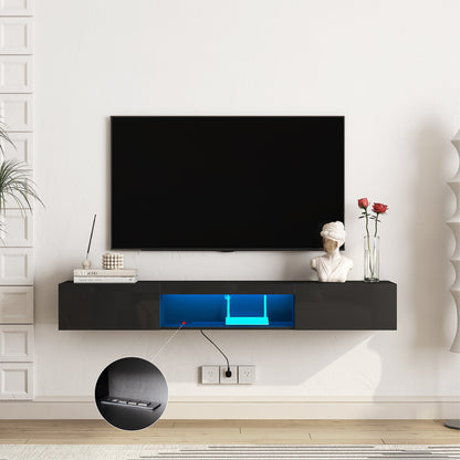 Viva Elite Nebula Floating LED TV Stand – Where Innovation Meets Weightlessness