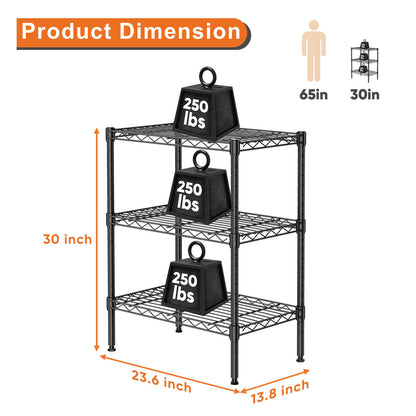 Adjustable Metal Wire Shelving Rack | Viva Smart Living