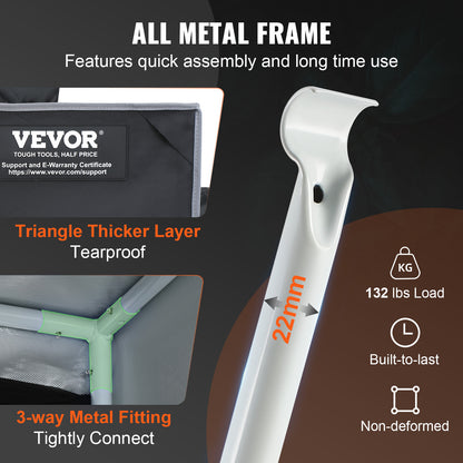 VEVOR 2×4 Grow Tent, 48×24×72 in. | Viva