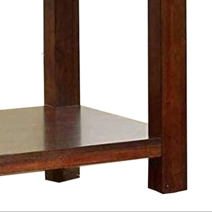 Cherry-Finish End Table | Viva Orla