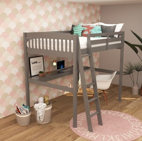 Viva Everest Grey High Loft Bed