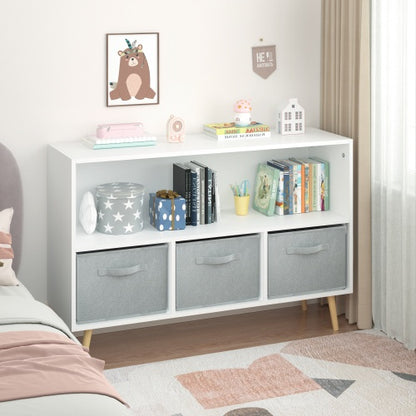 Viva Riviera Collection: Viva Riviera Fiberboard Kidshelf with Fabric Drawers