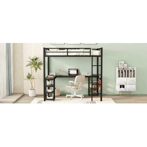 Viva Atelier Collection: The Orion Atelier Metal Loft Bed